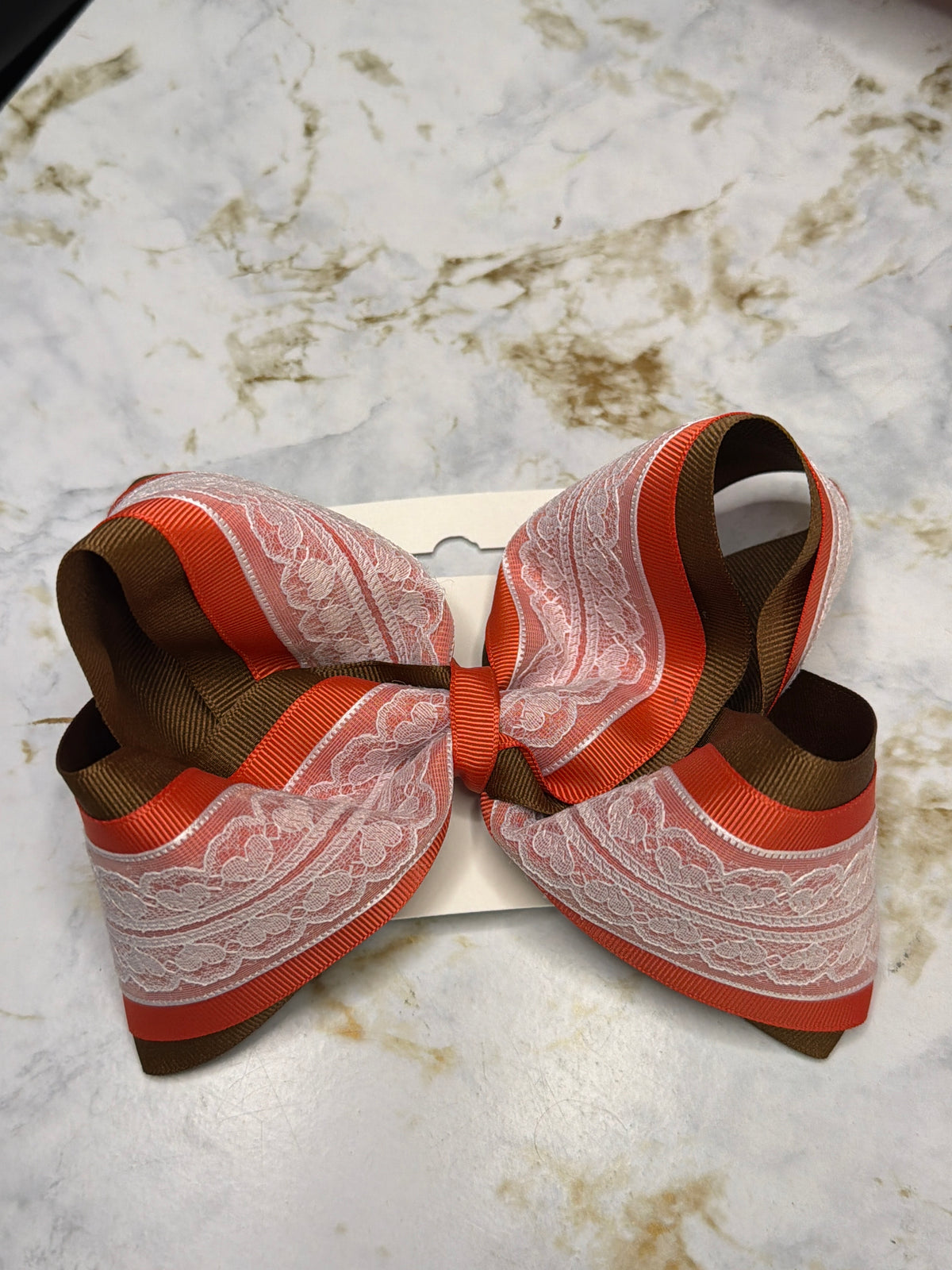 Fall hair bow