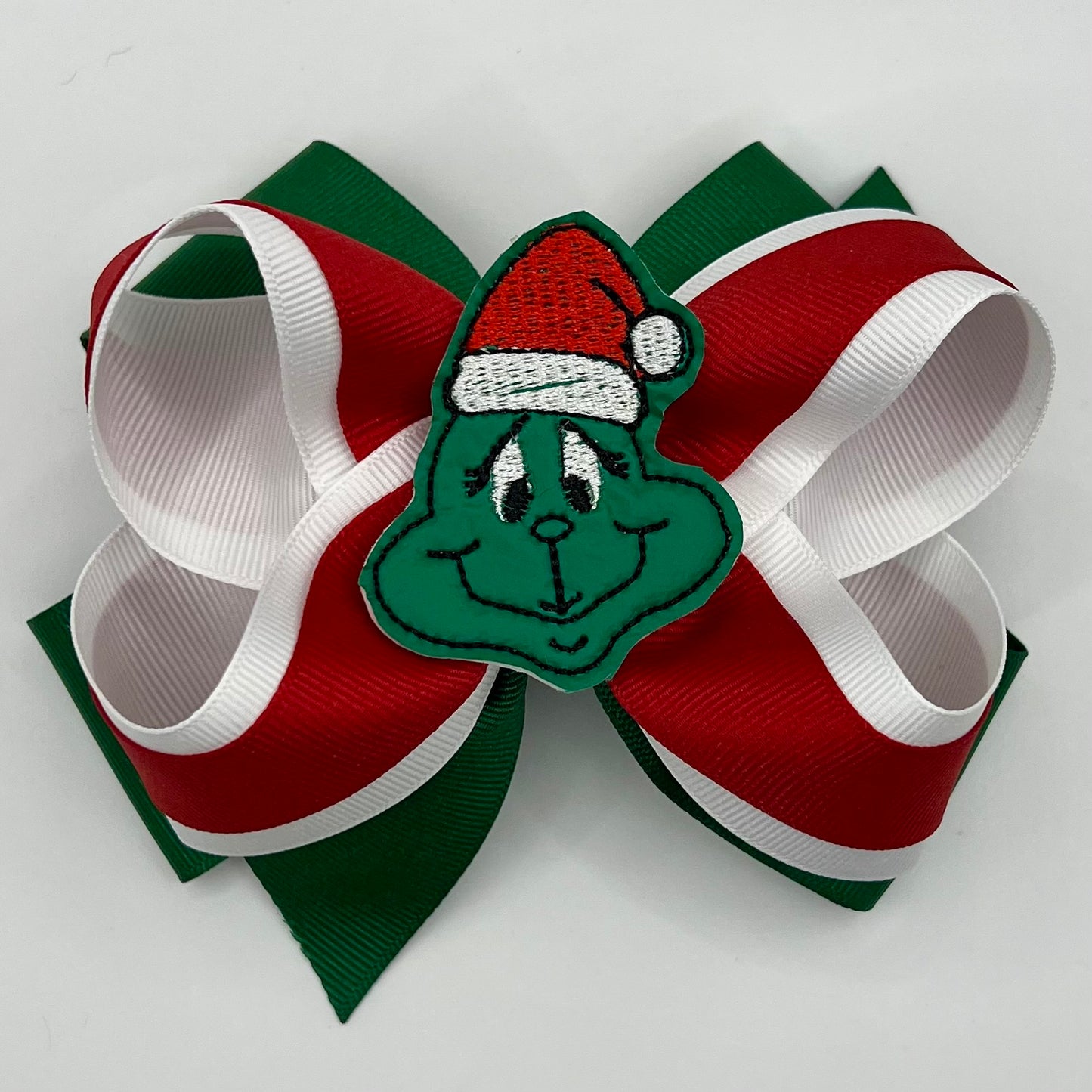 Green Guy Feltie Hair Bow
