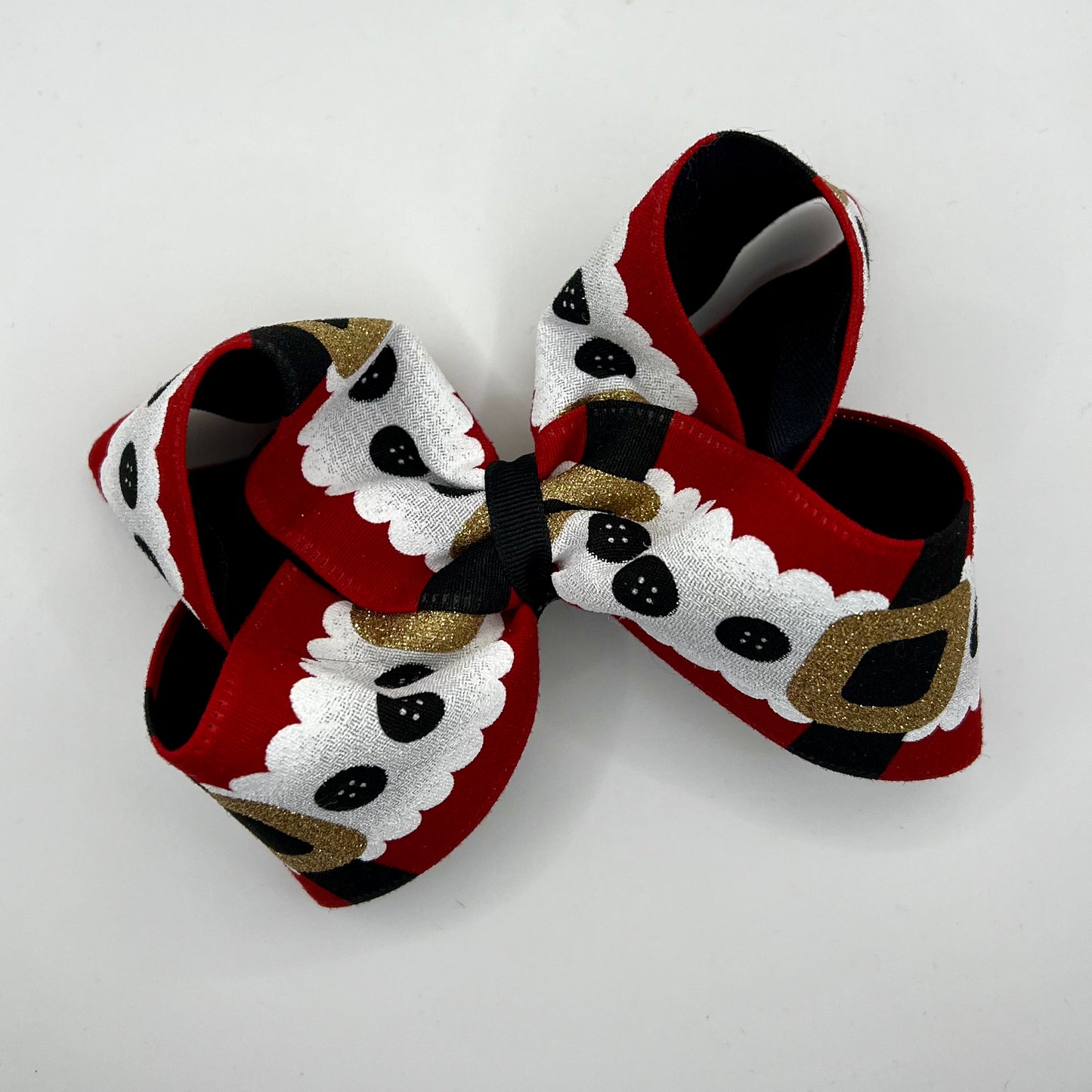 Santa Suit - Christmas Hair Bow