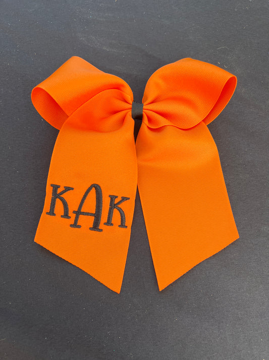 Monogram Cheer Bow