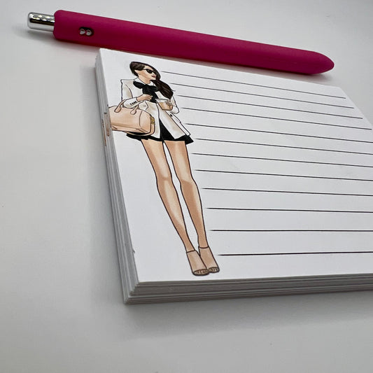 Fashion Girl Notepad