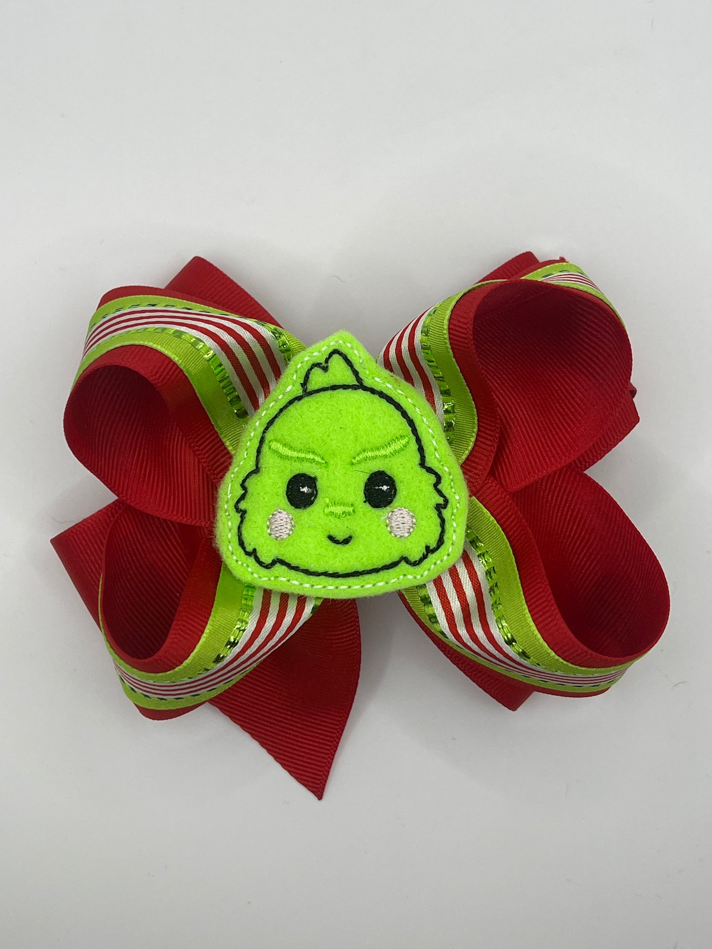 Green Guy feltie bow