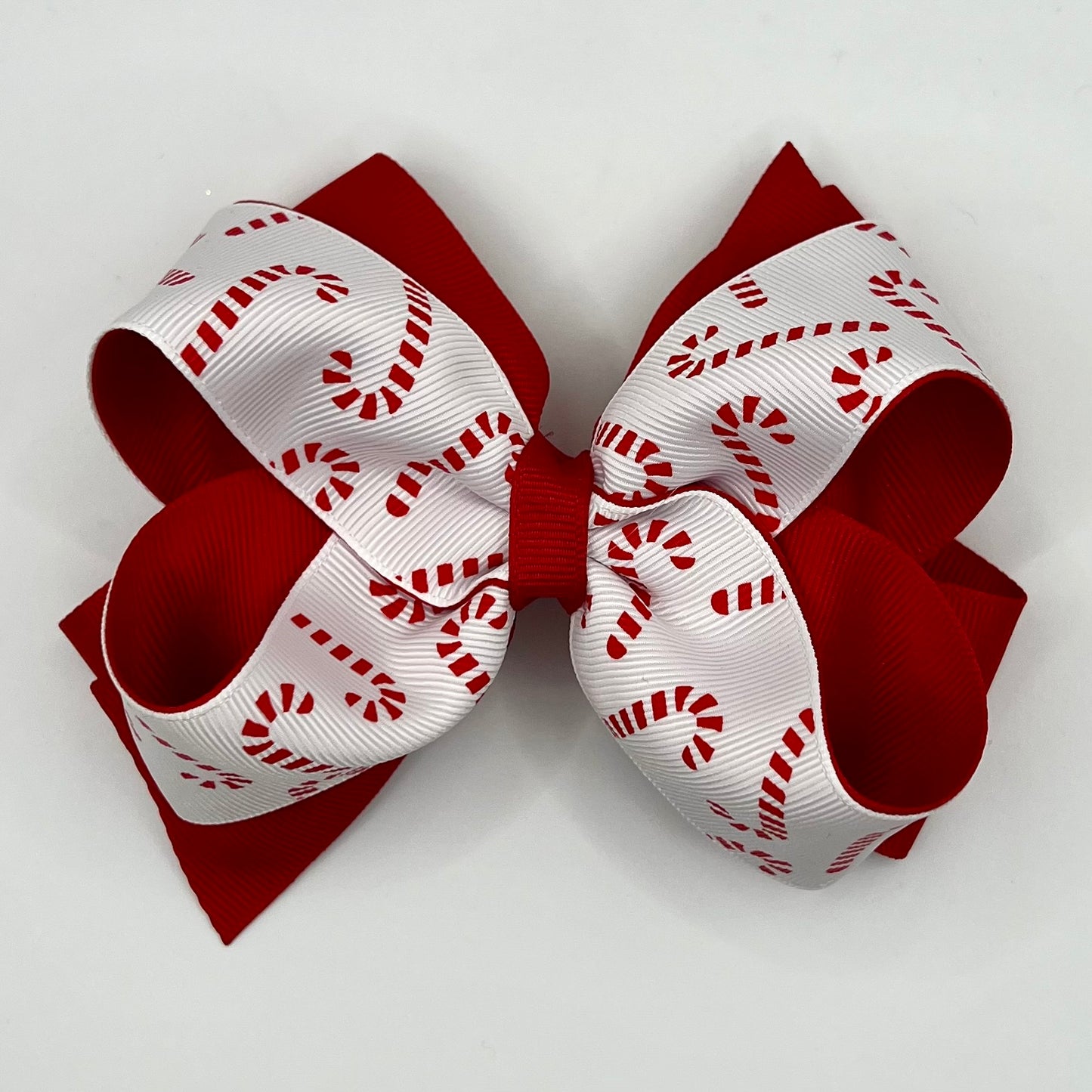 Candy Cane Hair Bow