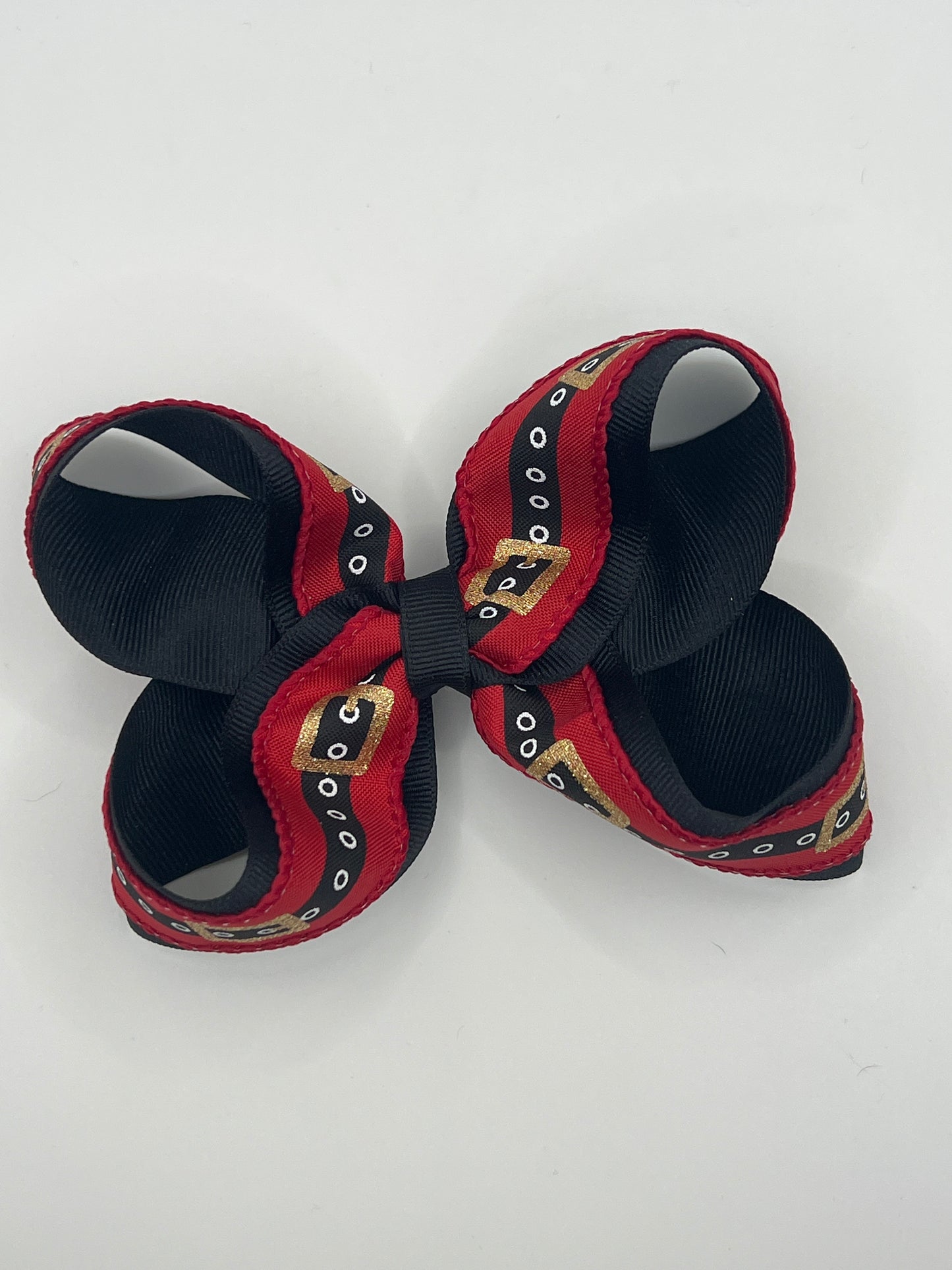 Santa belt bow