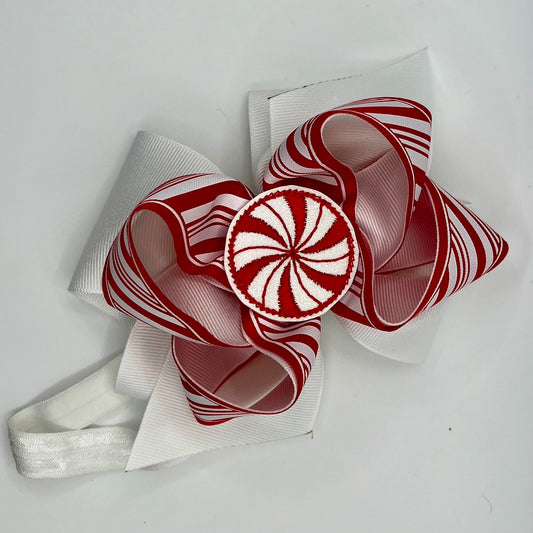 Peppermint feltie headband