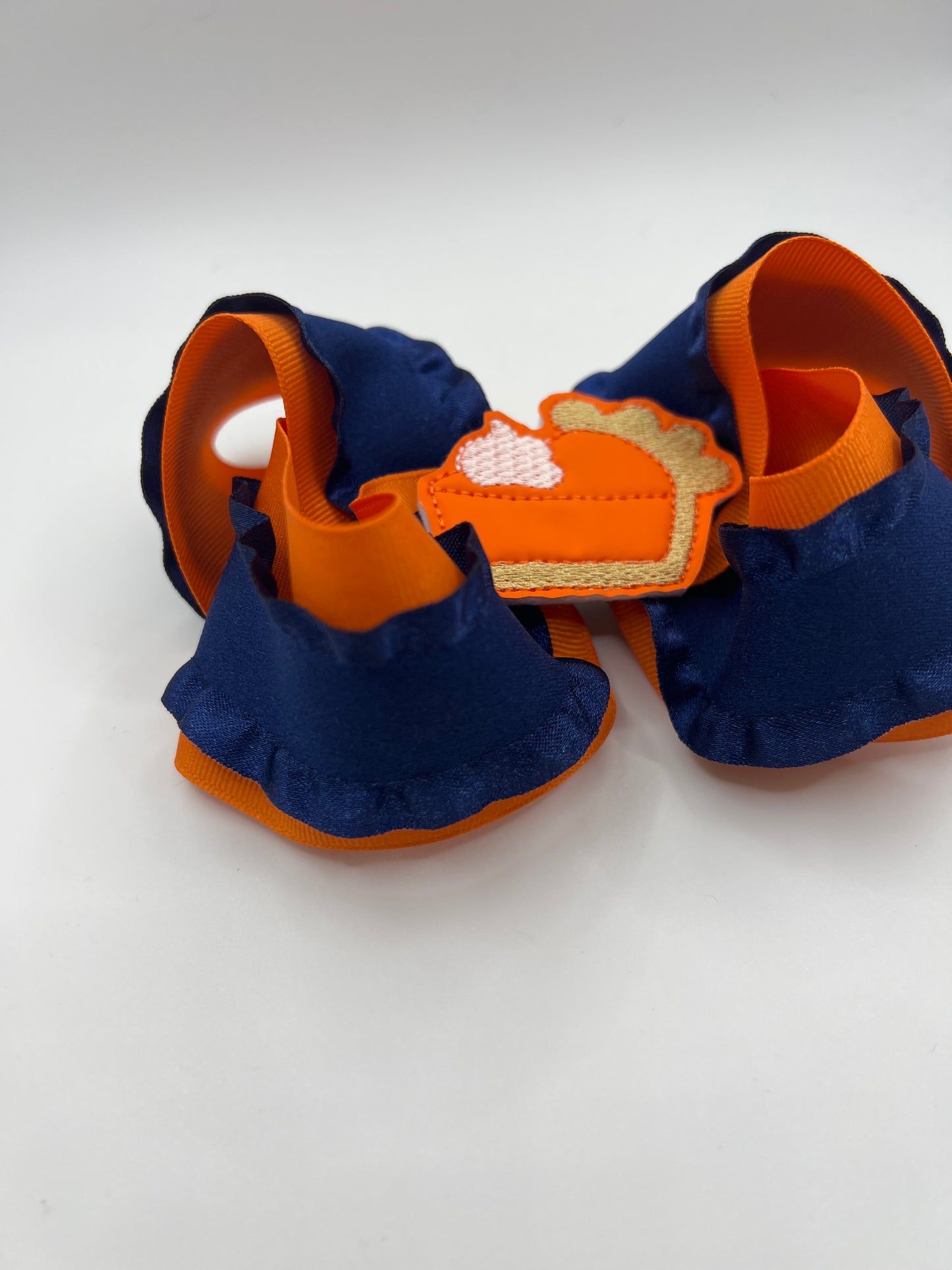 Pumpkin Pie Feltie Bow