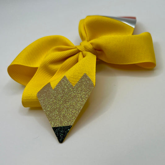 Pencil Hair Bow