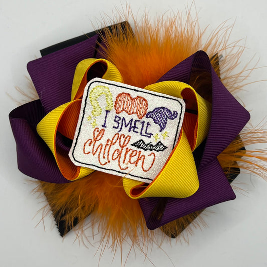 I Smell Children - Halloween Feltie Hair Bow