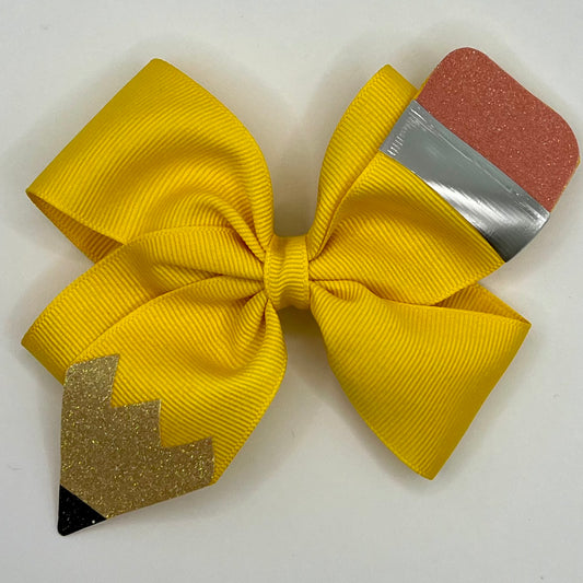 Pencil Hair Bow