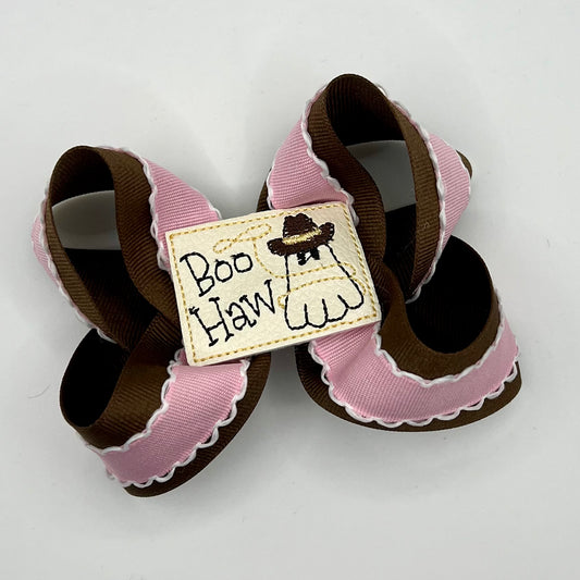 Boo-Haw - Halloween Feltie Hair Bow